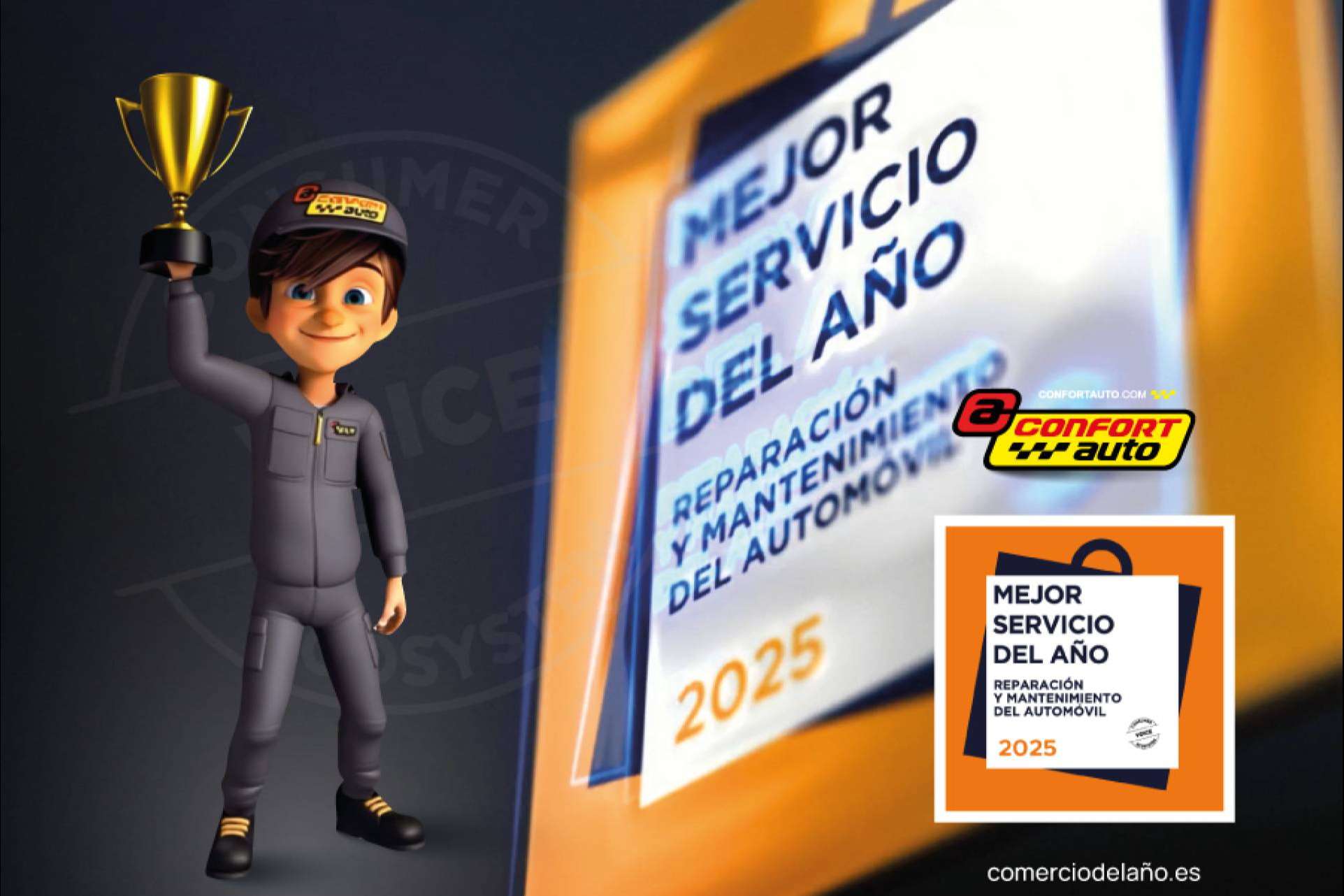 Confortauto obtiene por segundo año consecutivo el premio al 'Mejor Servicio del Año'