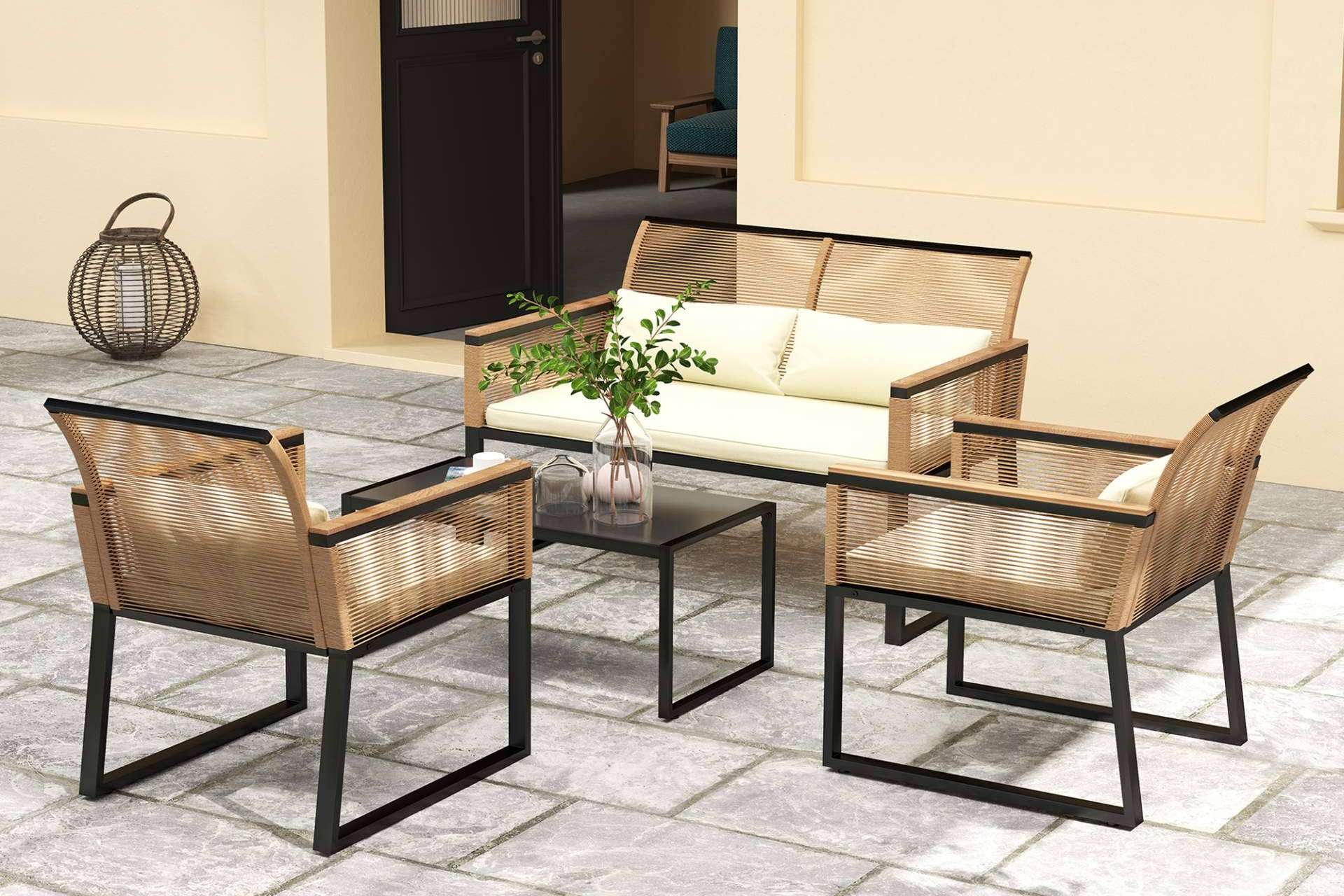 Diseño y funcionalidad marcan las tendencias en muebles de jardín, según Aosom.es
