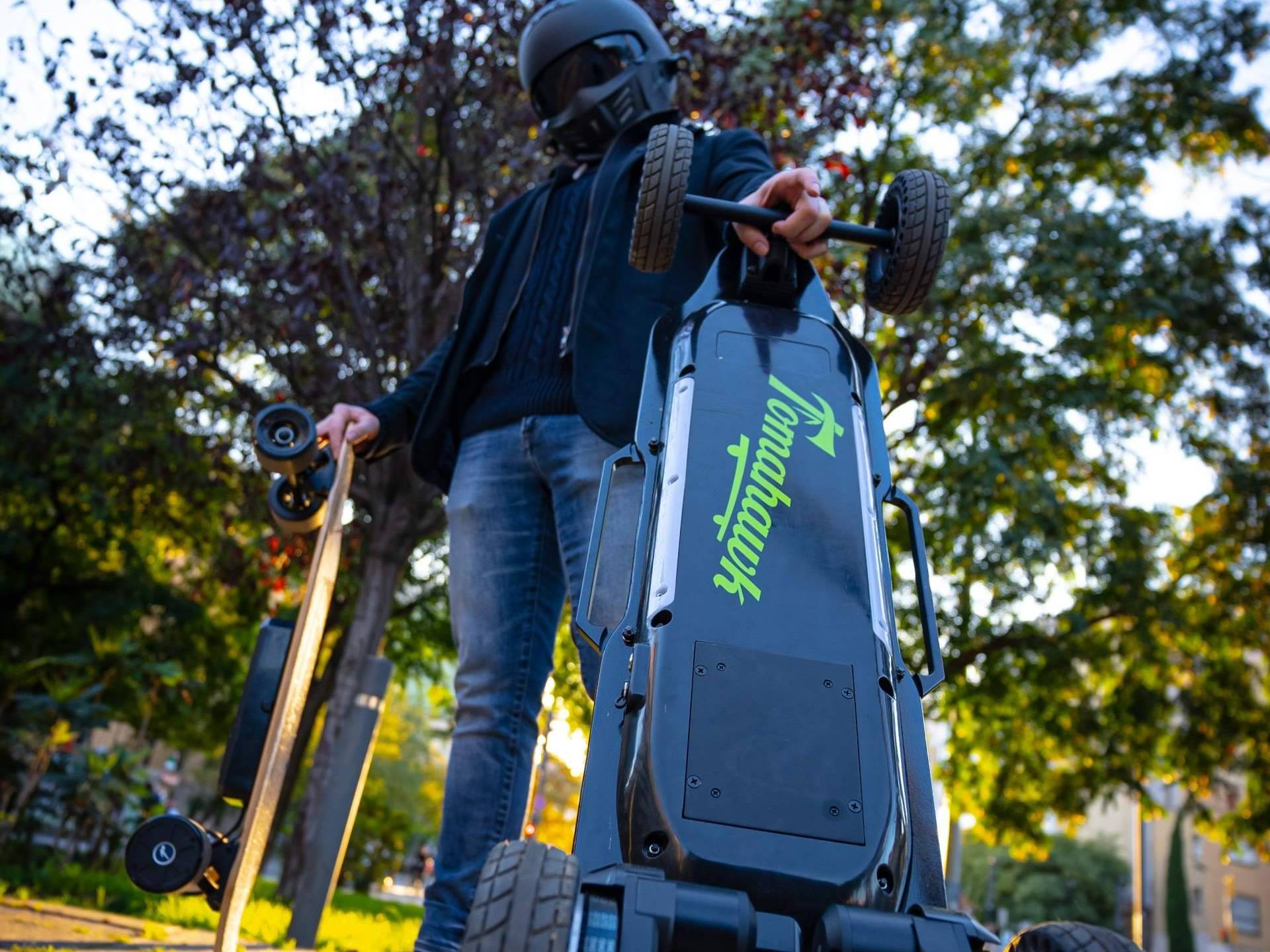 Tomahawk Skateboards apuesta por el desarrollo de skateboards eléctricos como alternativa urbana