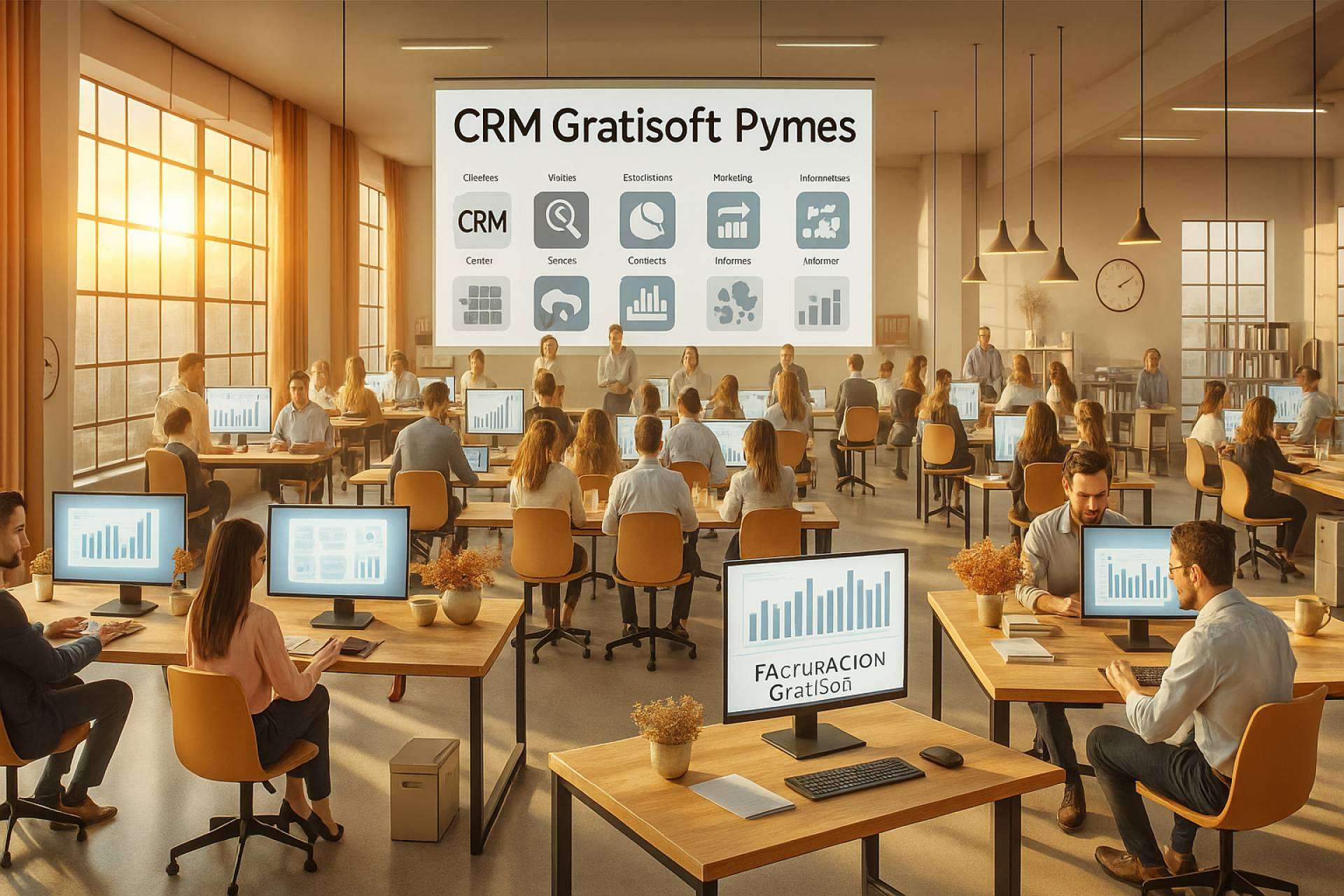 Gestión simplificada; CRM y herramientas de facturación para pymes y autónomos con la propuesta de Gratisoft