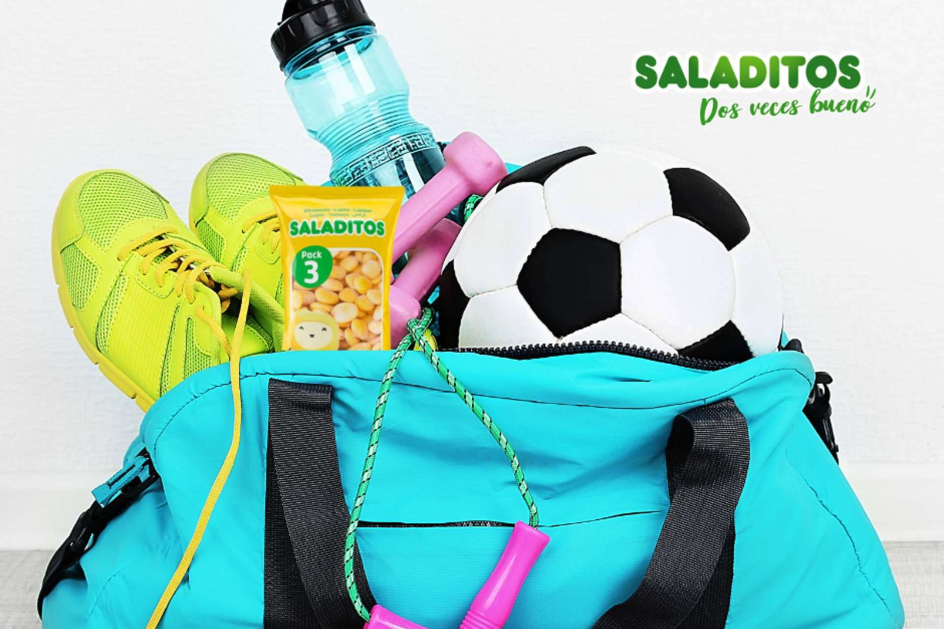 Aperitivo saludable de altramuces de Saladitos triplica la proteína de la quinoa y gana terreno en el mercado