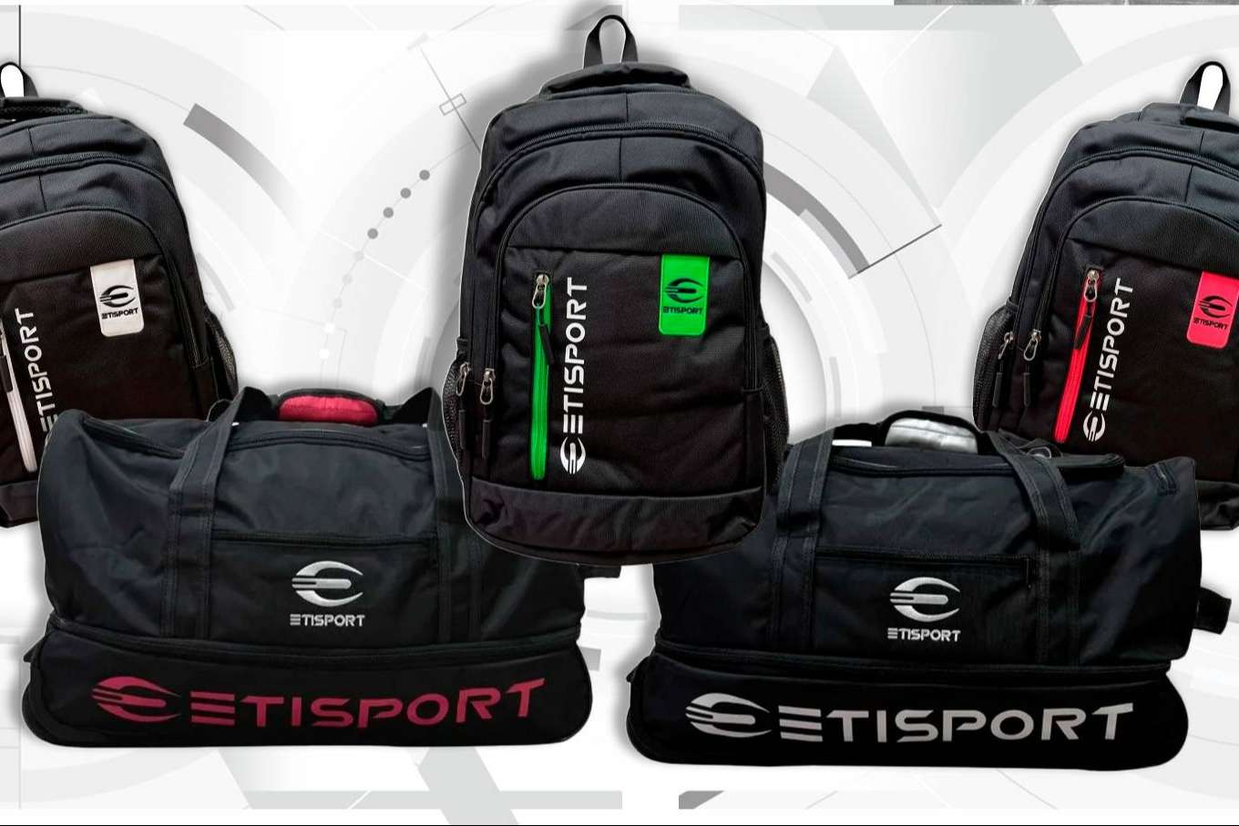Así son los nuevos trolley y mochilas Etisport que están revolucionando el hockey patines
