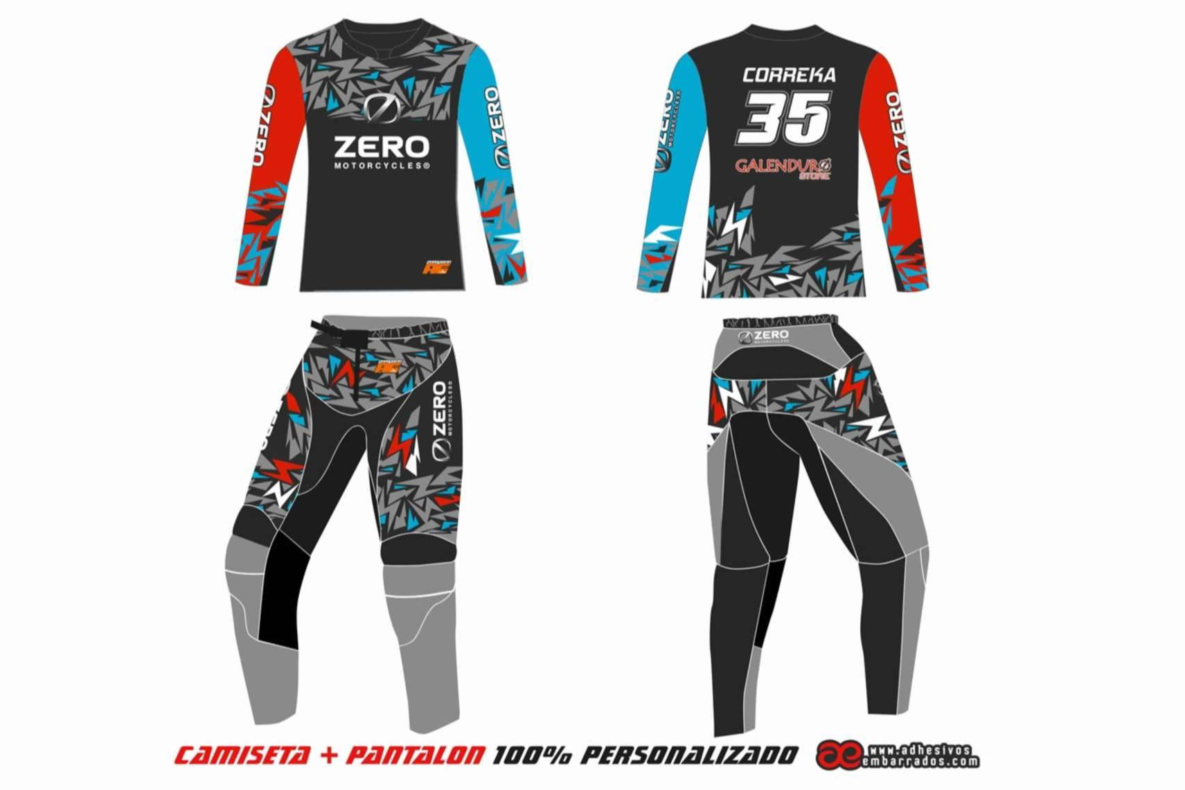 Equipaciones offroad personalizadas, la propuesta integral de ADHESIVOSEMBARRADOS