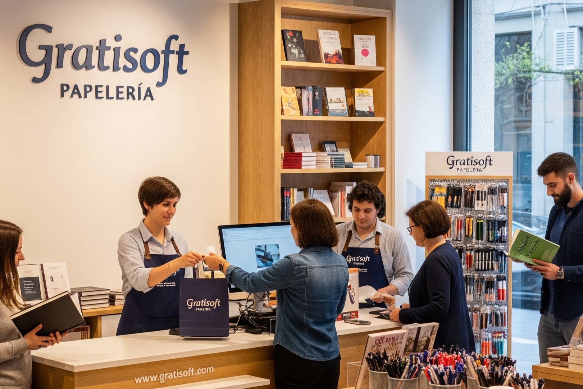 El software TPV de Gratisoft optimiza la gestión en librerías y papelerías con funciones a medida