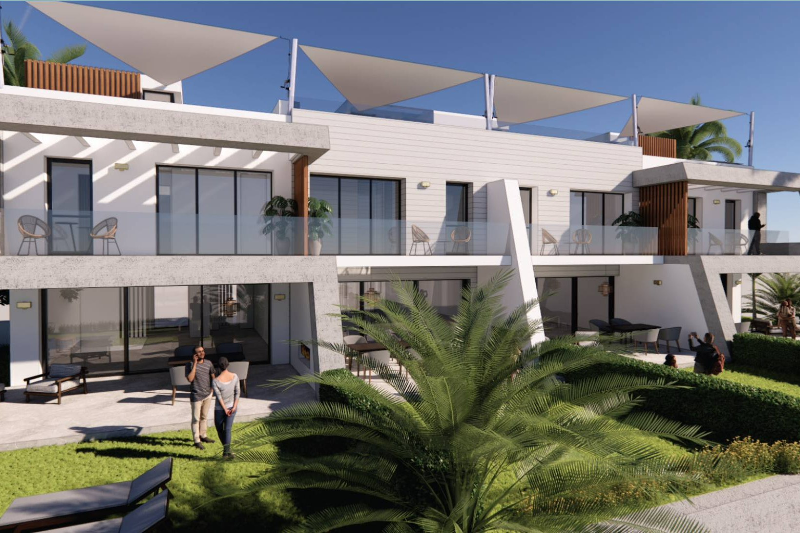 Elviria un exclusivo complejo de villas adosadas contemporáneas con vistas incomparables al Mediterráneo