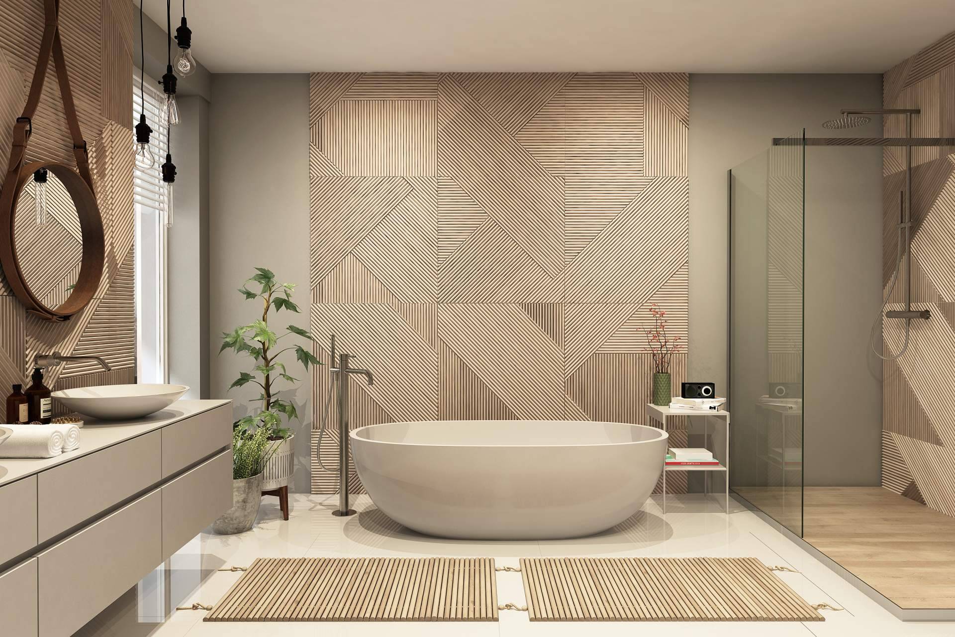 Transformar el baño en un santuario; Las tendencias más esperadas para 2025-2026