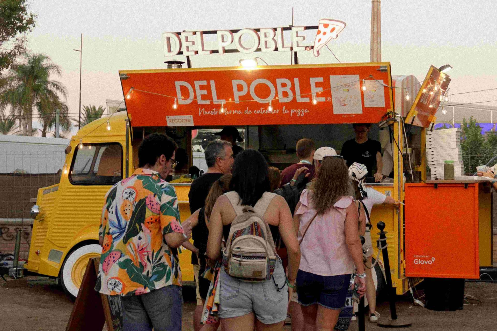 Del Poble Pizzería se suma a los festivales con del Poble Festival