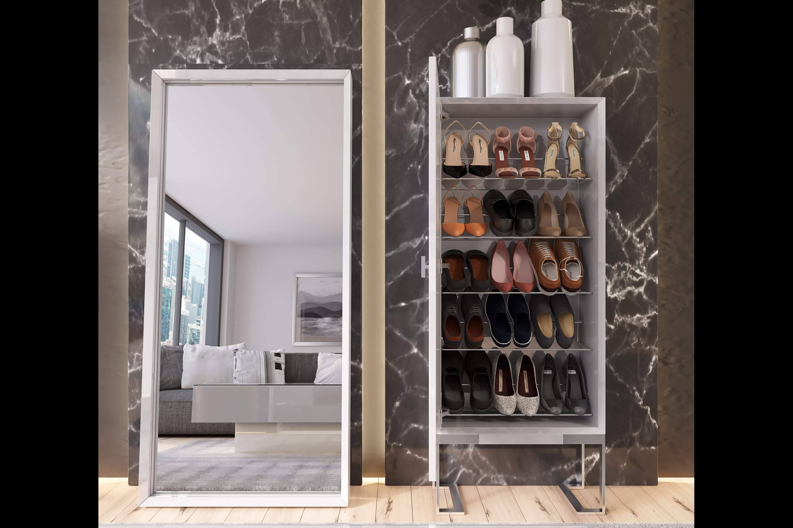 Muebles La Factoría presenta su catálogo más versátil de zapateros en múltiples formas y estilos