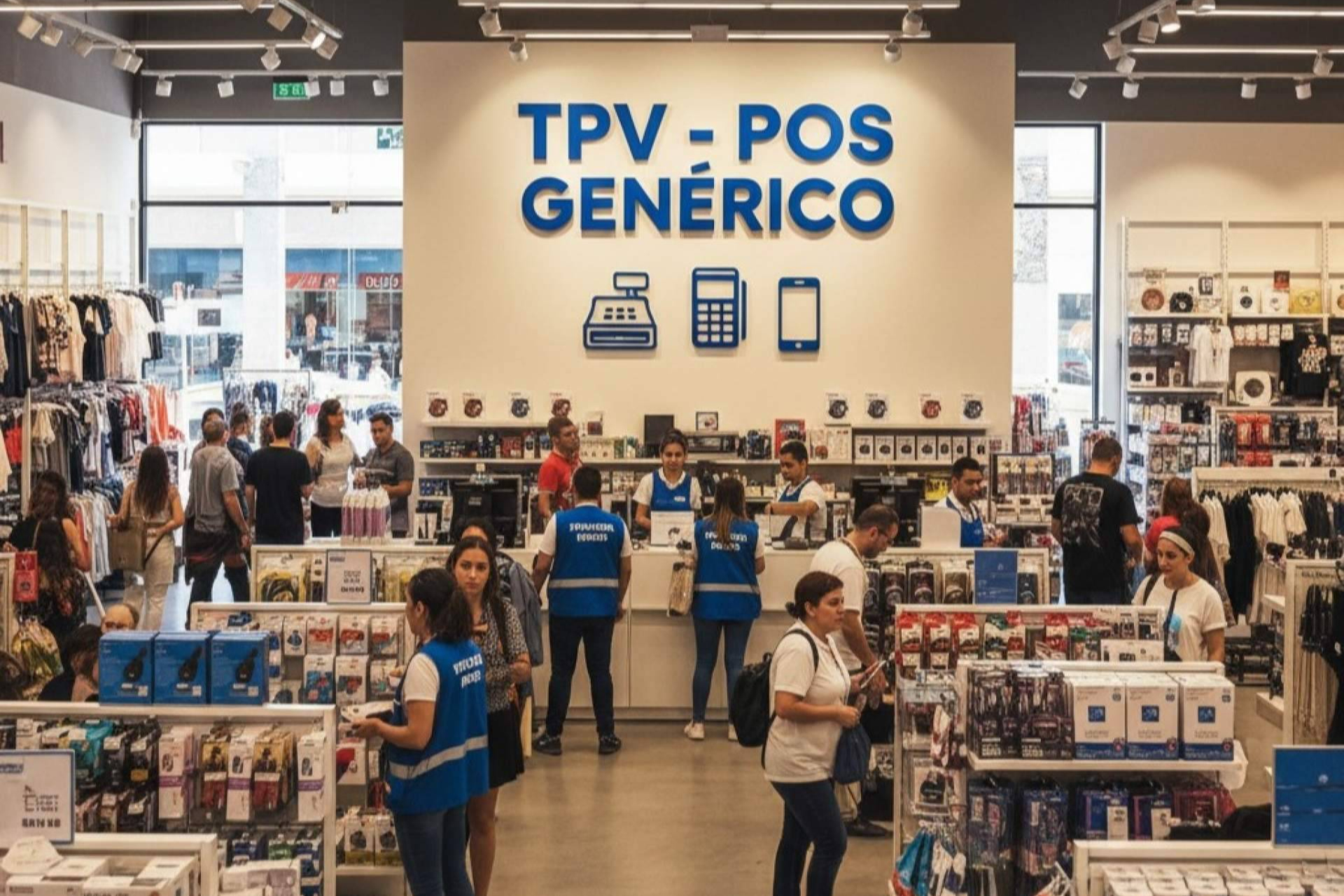 Control total del negocio con un TPV genérico descargable y fácil de usar