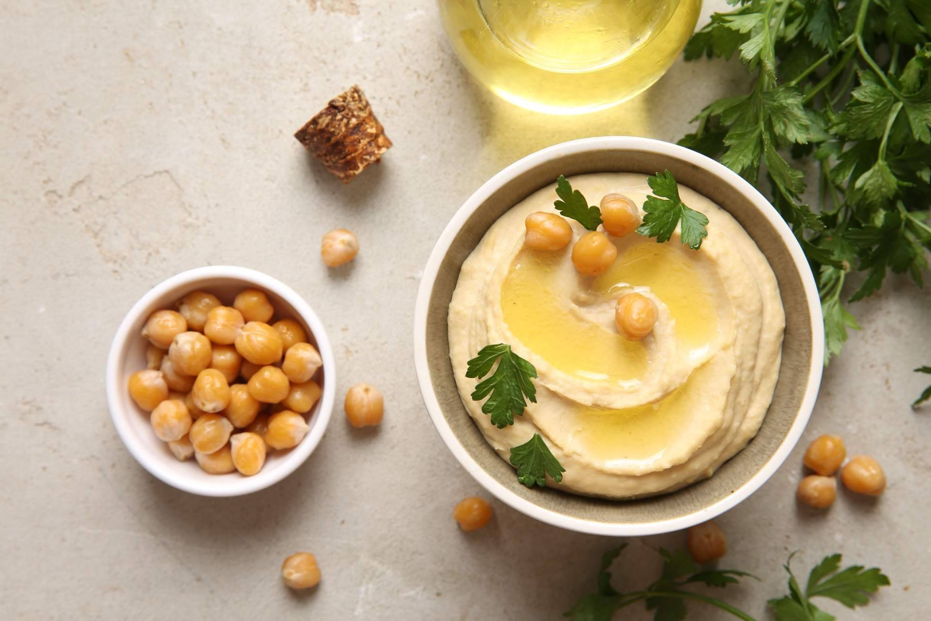 Humus, las legumbres también se untan