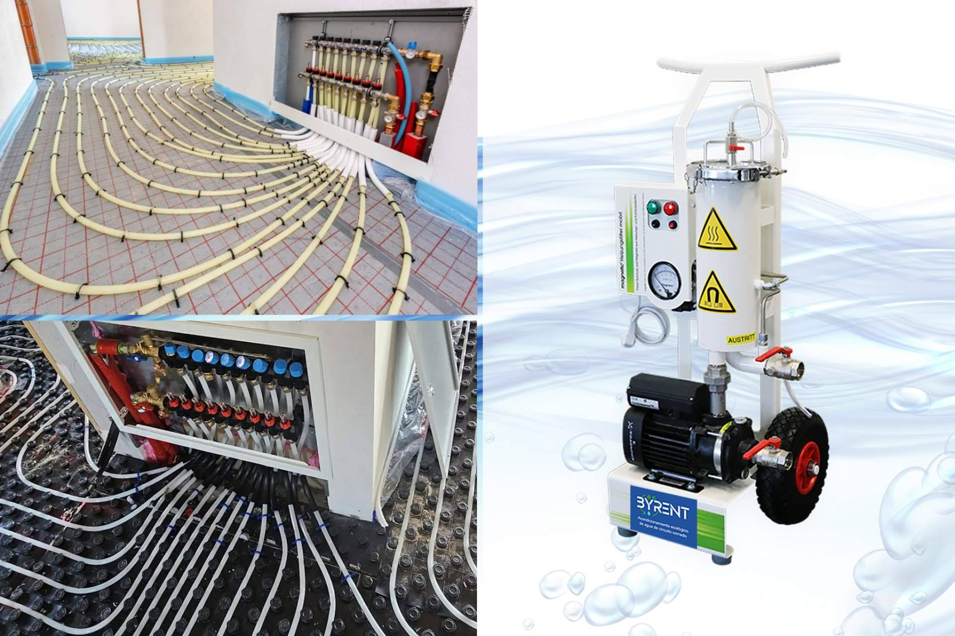 Eficiencia energética y sostenibilidad en suelo radiante industrial gracias al cuidado del agua