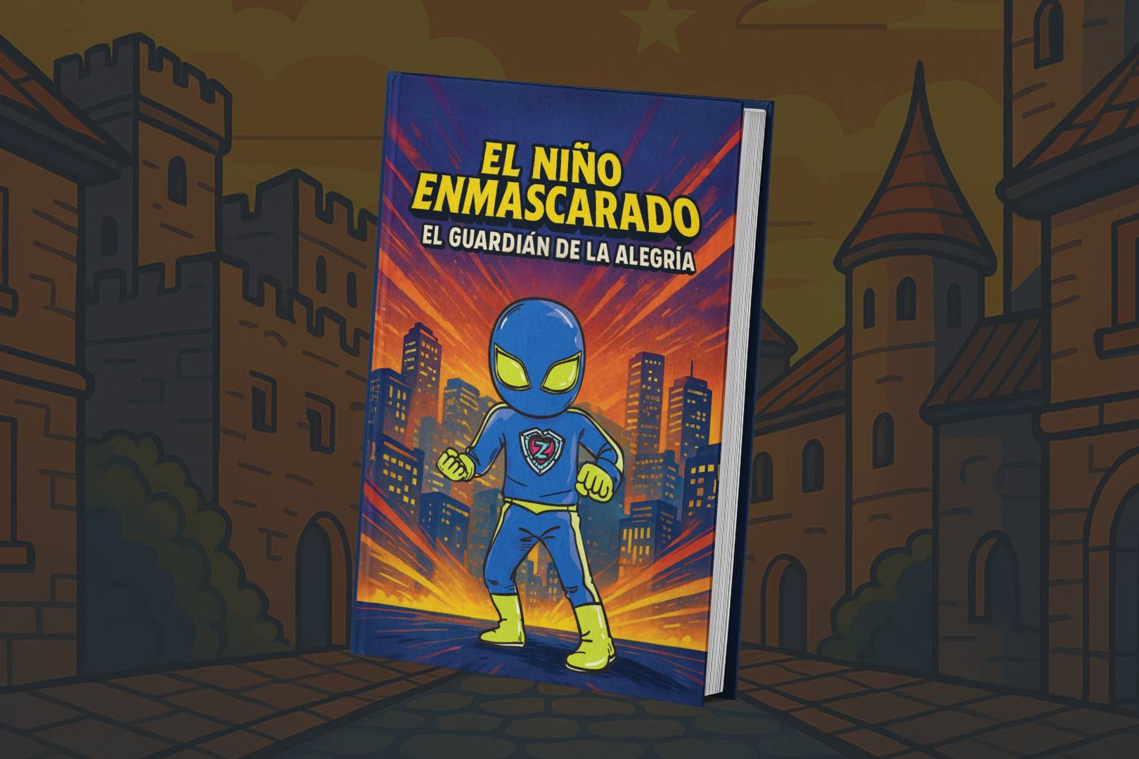 La imaginación de un niño cruza fronteras; El Niño Enmascarado conquista lectores en España y Alemania