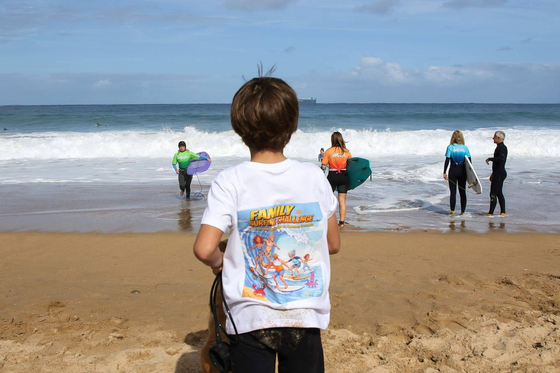 Family Surfing Challenge; autenticidad como retorno
