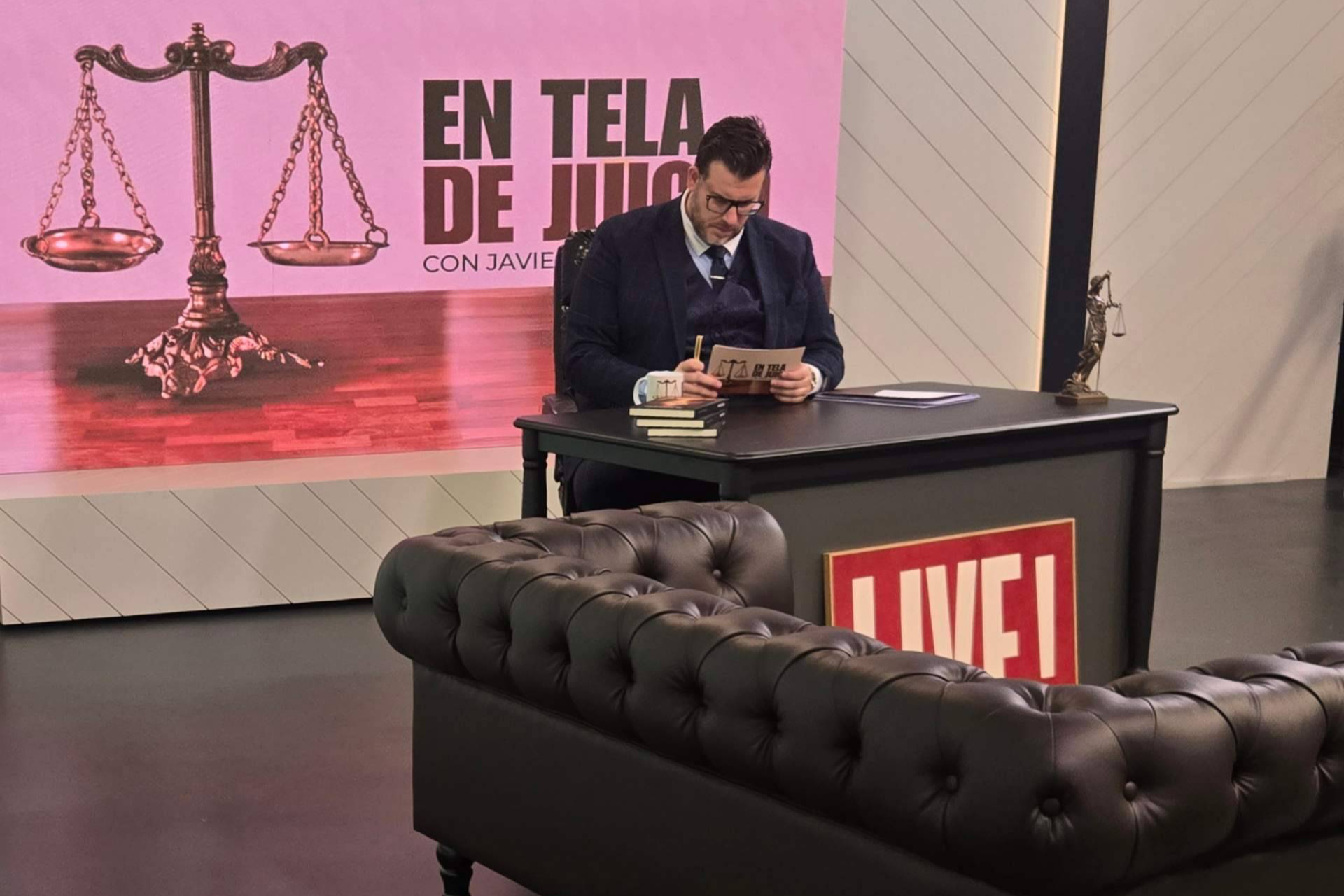 'En Tela de Juicio'; el nuevo referente televisivo legal y social de Javier Guerrero