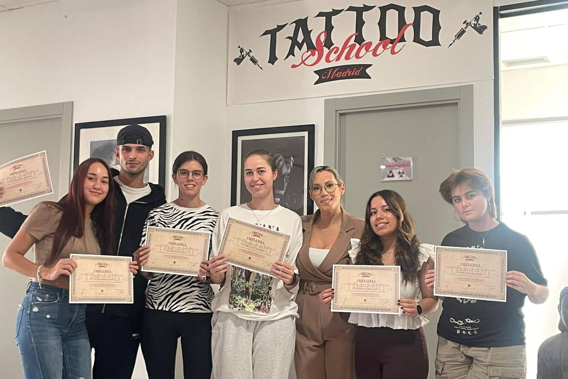 La academia Tattoo School Madrid, reconocida entre las mejores escuelas de tatuaje de Europa