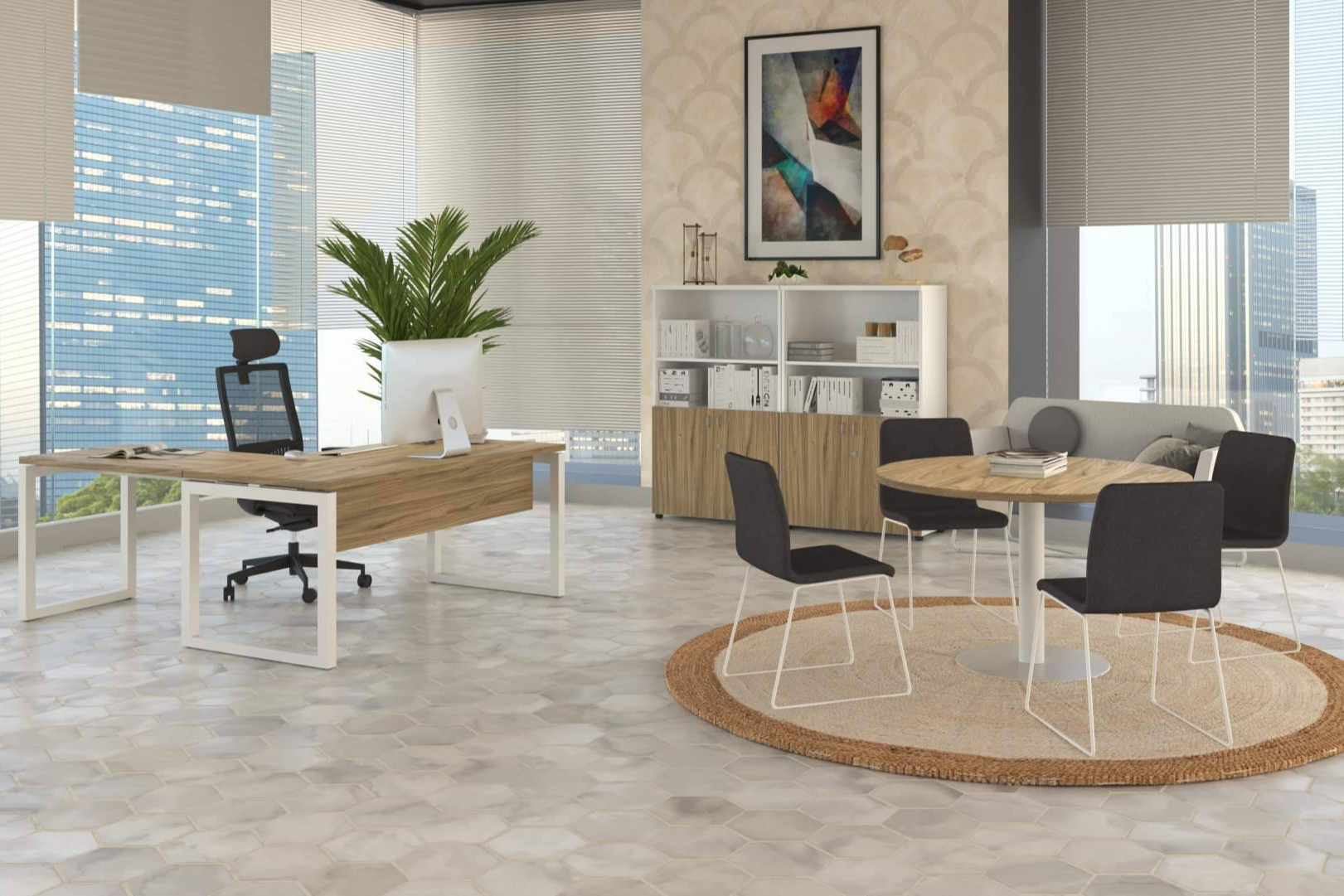 Mobiliario de oficina funcional y bien diseñado, la propuesta de OfficeDeco para mejorar la productividad