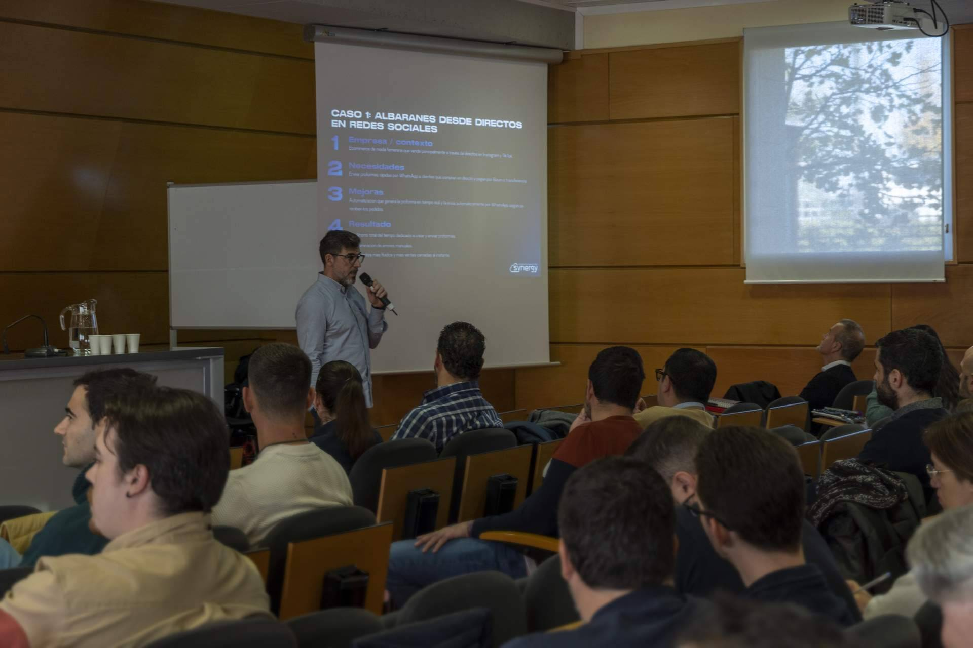 Automatización e inteligencia artificial; Synergy reúne a empresas en una jornada histórica en el Jardín