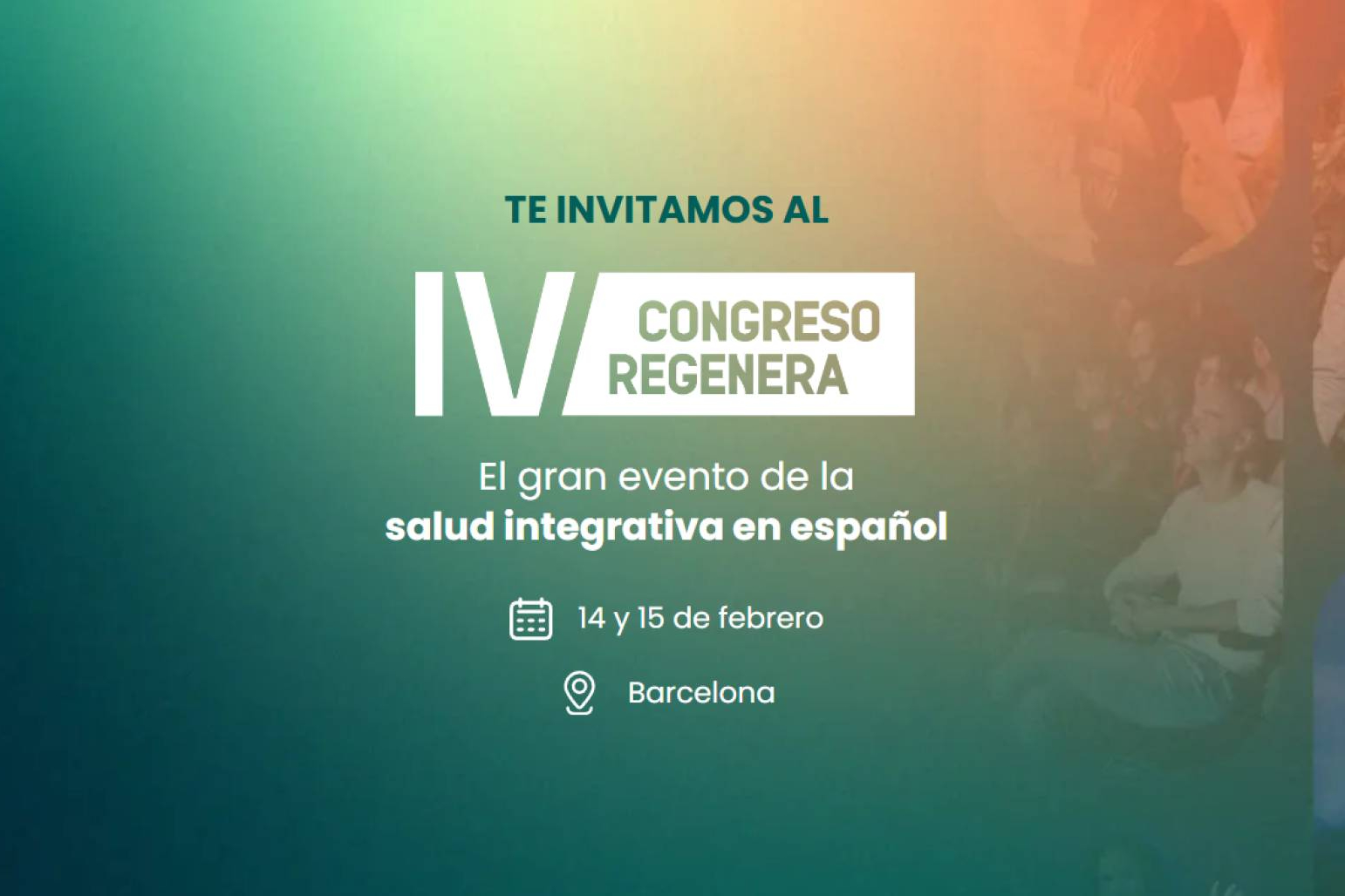 Barcelona acogerá el IV Congreso Regenera, el gran evento de la salud integrativa en español