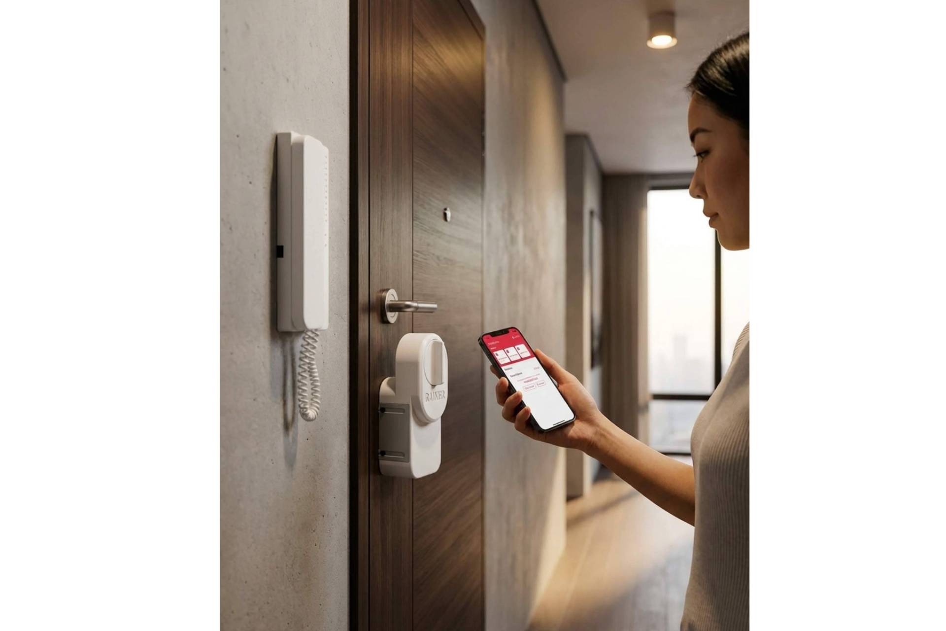 Check-in remoto; cómo automatizar accesos con la cerradura inteligente Raixer
