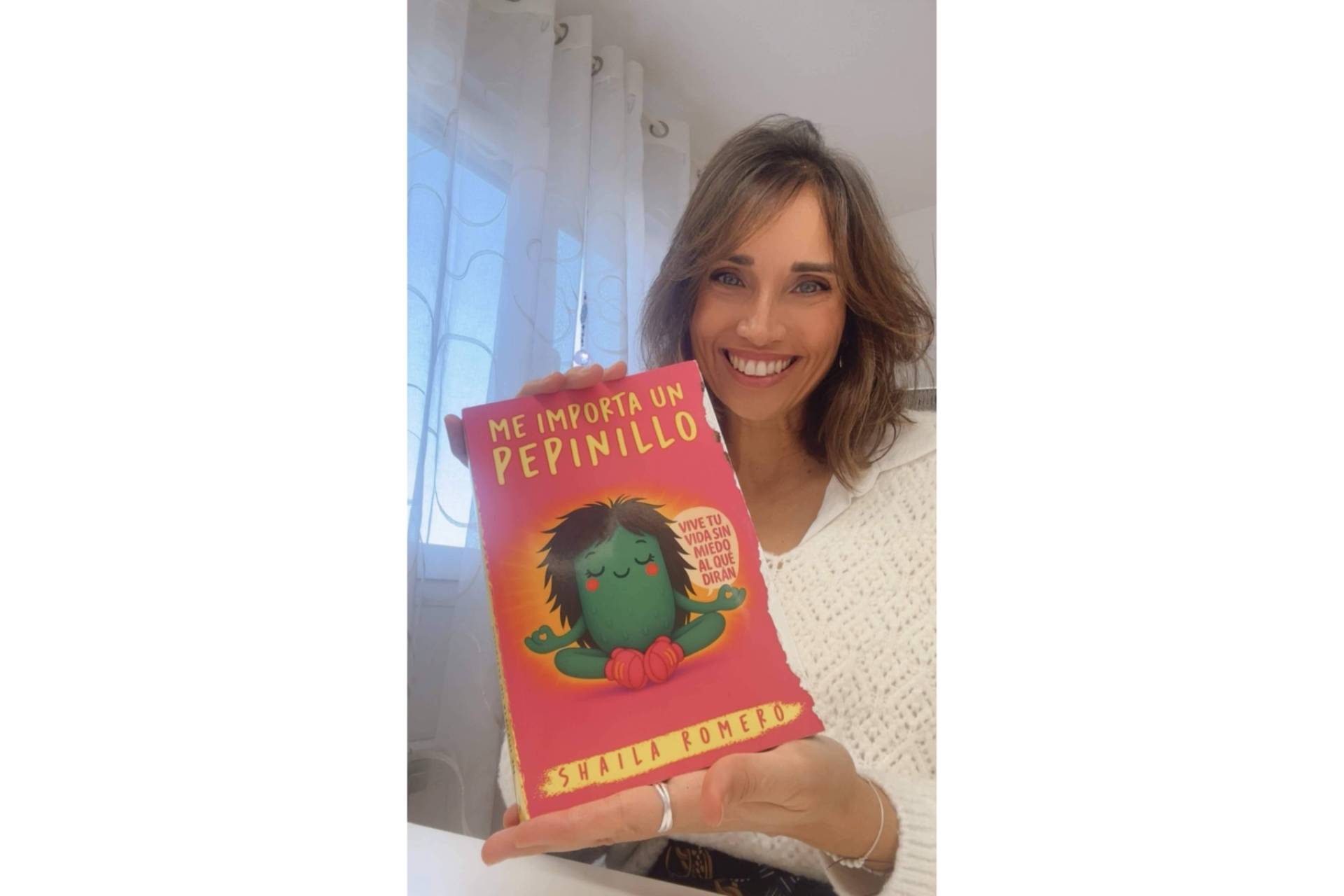'Me importa un pepinillo', una invitación para dejar de exigirse tanto
