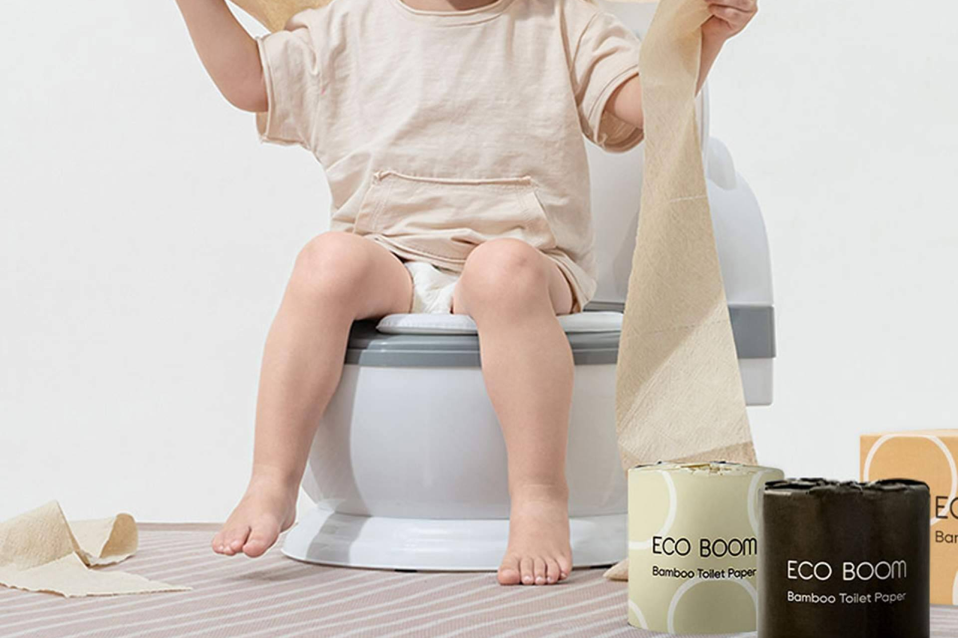 Ecoboom ofrece pañales y productos ecológicos de bambú 100 % biodegradables para bebés y hogares responsables
