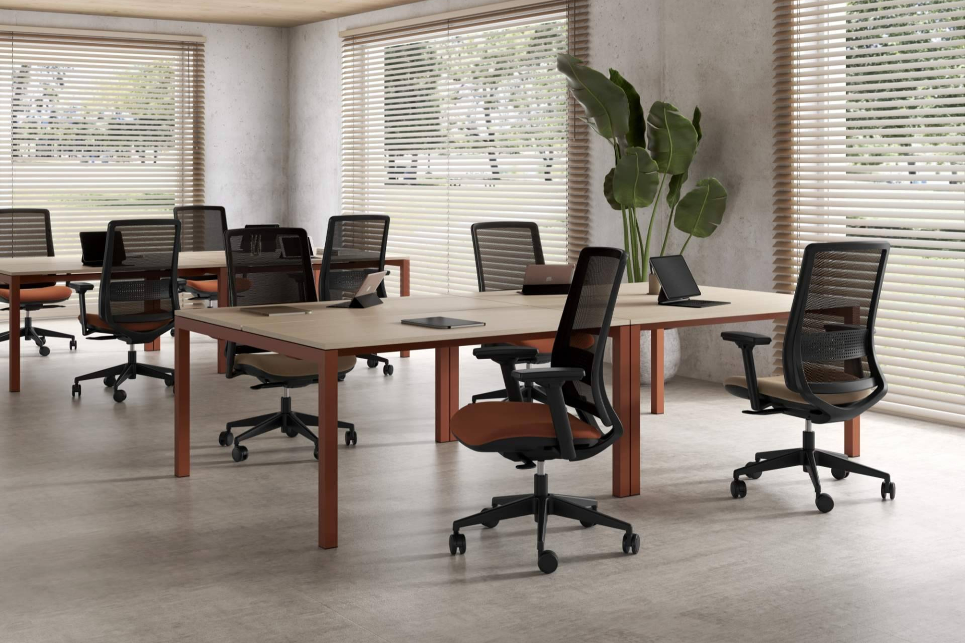 OfficeDeco presenta un enfoque de mobiliario centrado en comodidad y ritmo de trabajo