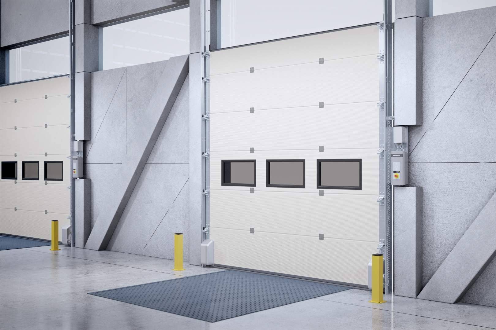 ASSA ABLOY revoluciona la logística con su puerta seccional OH1142P Dual Drive y conectividad inteligente