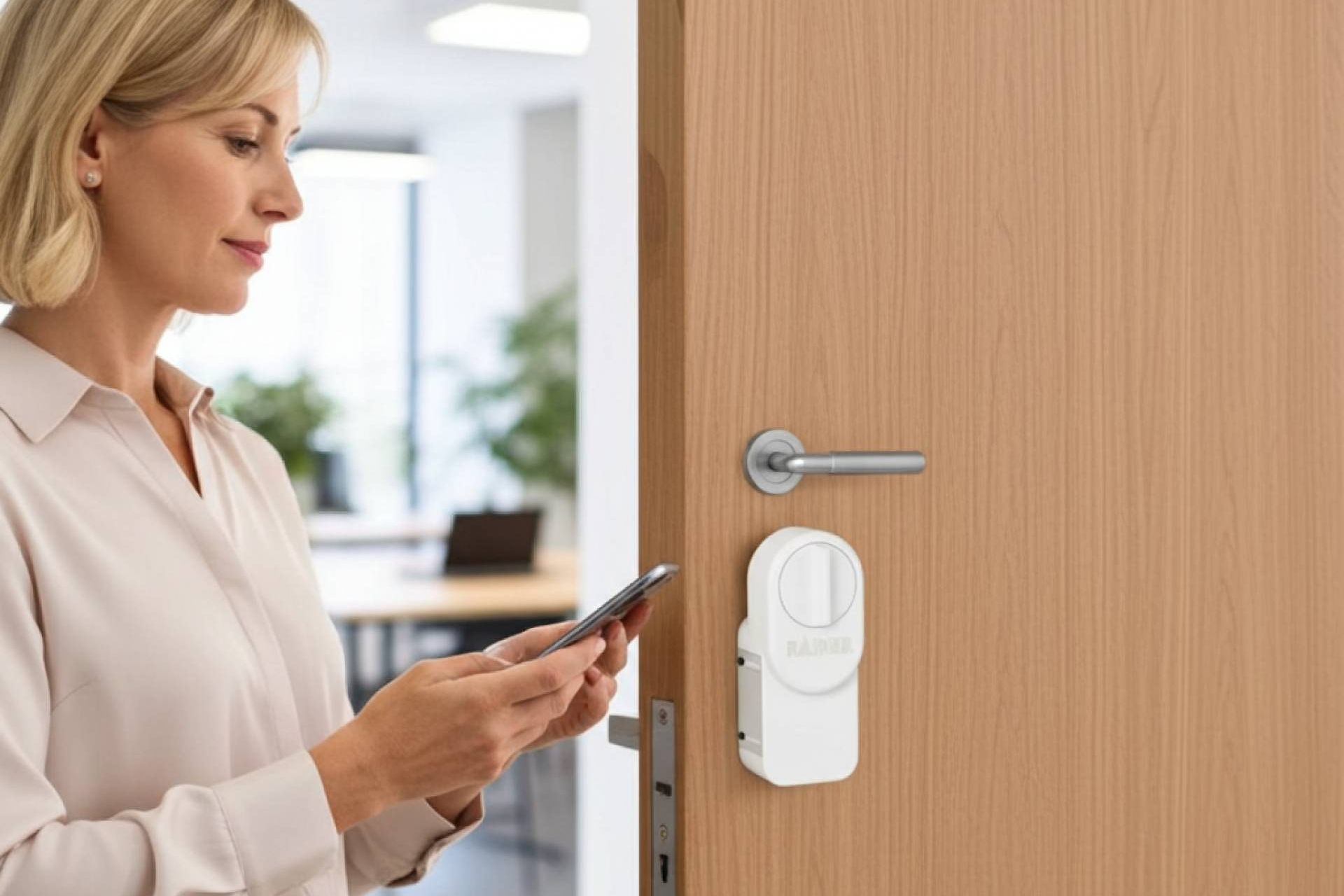 La tecnología de Raixer permite abrir puertas 24/7 sin llaves gracias a su sistema de control inteligente