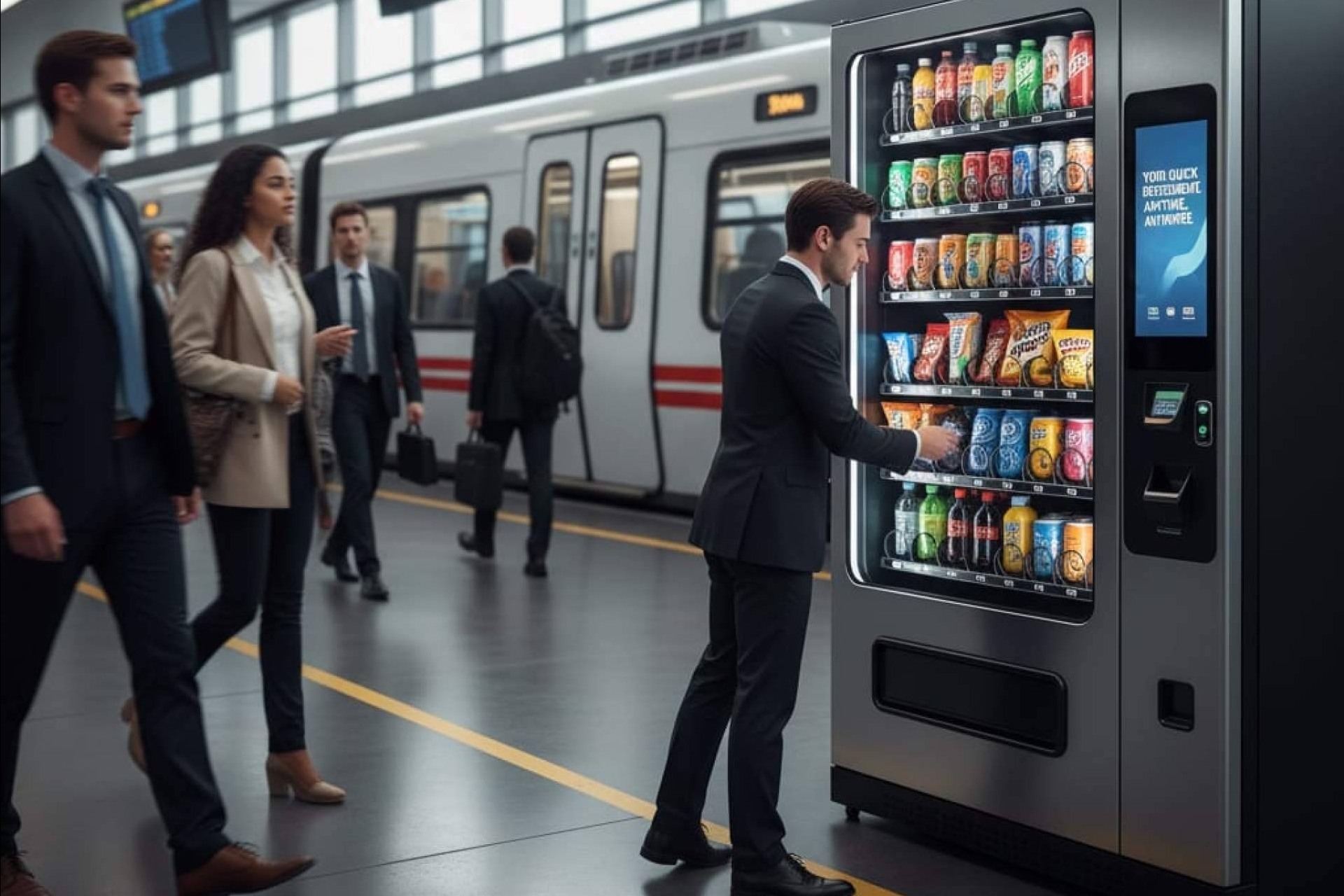 Maquinas vending para entornos profesionales y maquinas personalizadas para eventos