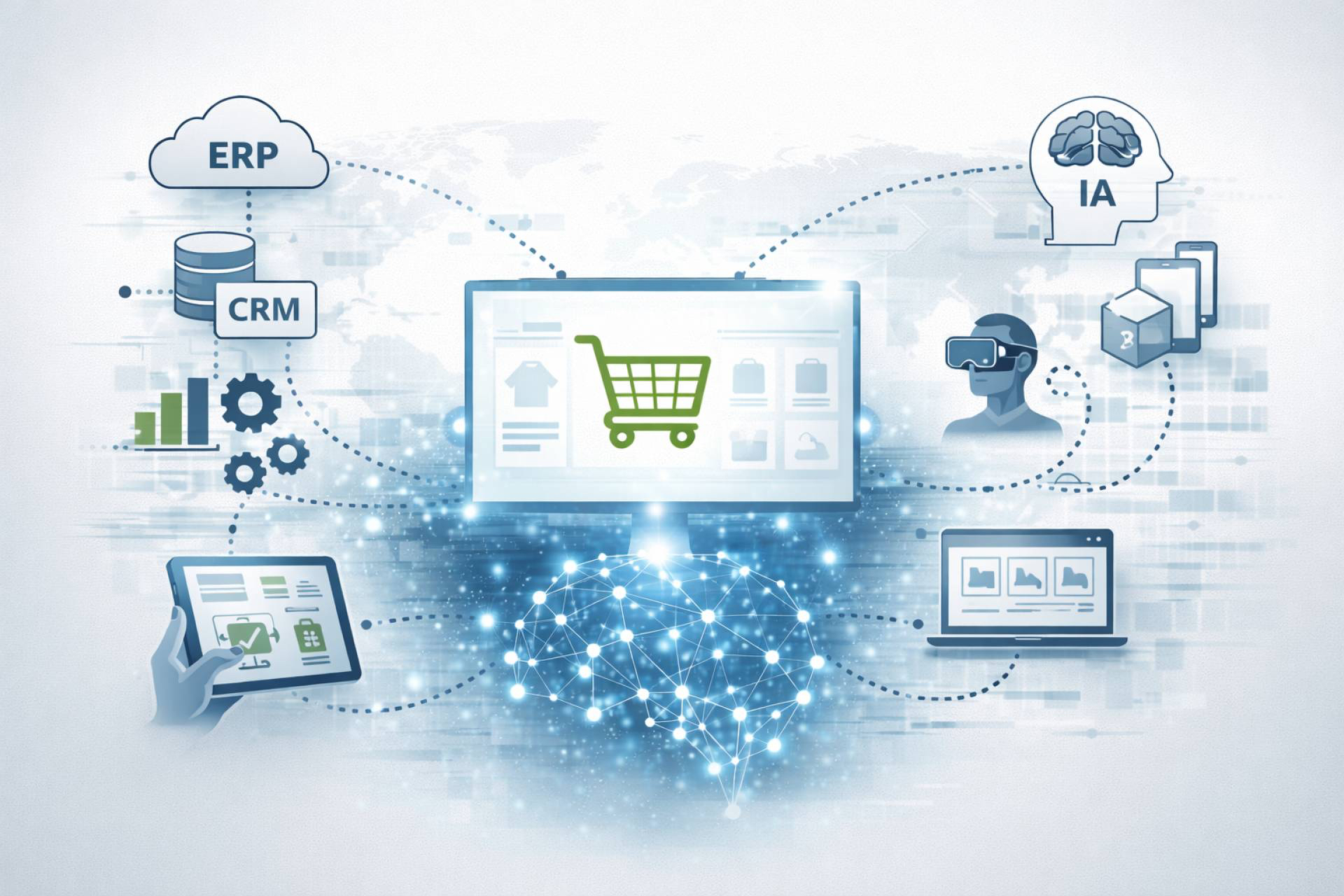 Tiendas Shopify optimizadas y gestión ERP, ejes de la propuesta digital de eComm360