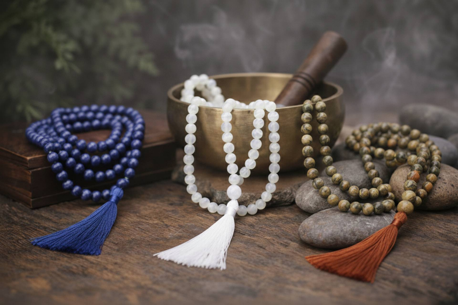 Qué es un japa mala de piedras naturales, cuál es su origen y cómo se elige
