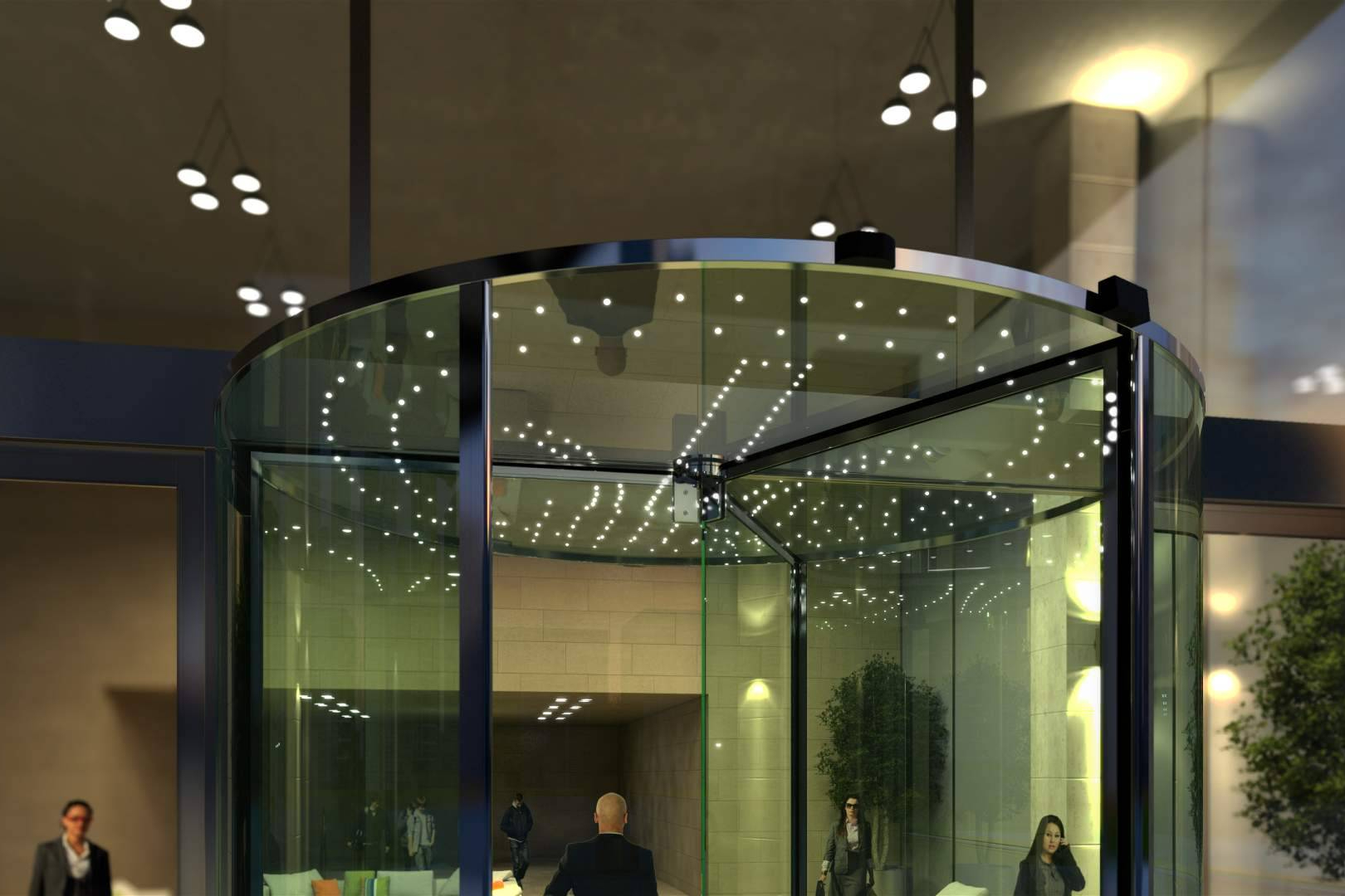 ASSA ABLOY destaca su catálogo de puertas giratorias para mejorar acceso, diseño y eficiencia en los edificios