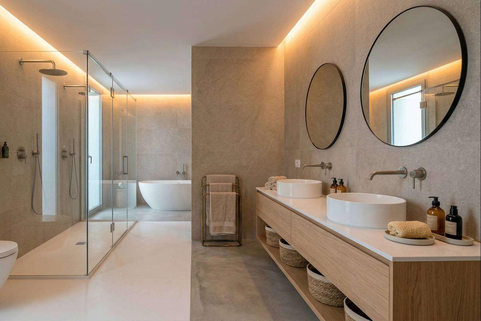 Iluminación indirecta en vivienda, cómo la altura del techo influye en una reforma integral