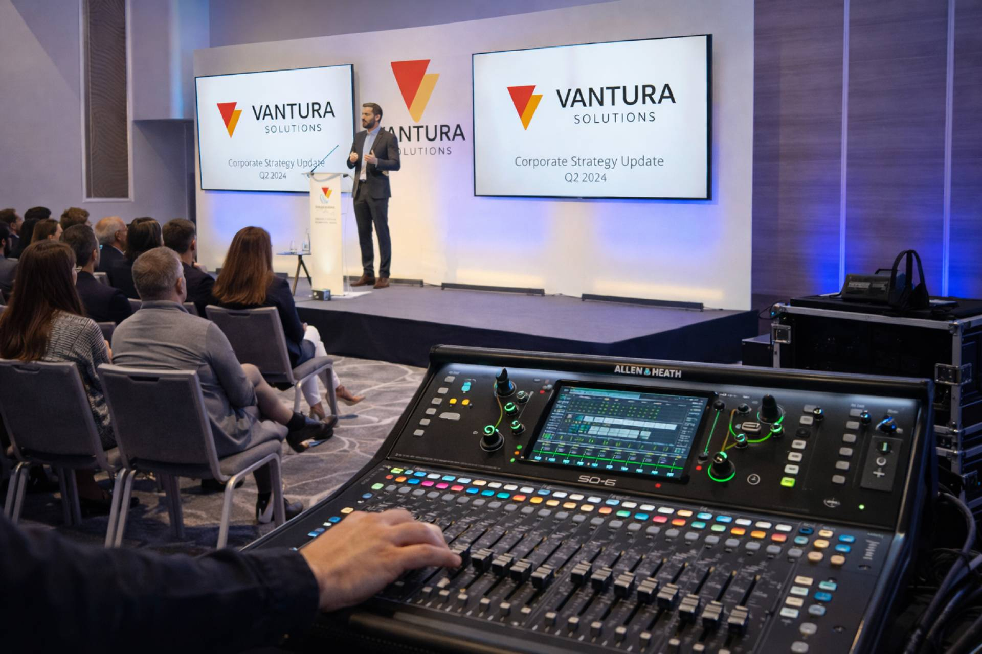 ASB Audiovisuals amplía su catálogo con mezcladores Allen & Heath SQ y Avantis