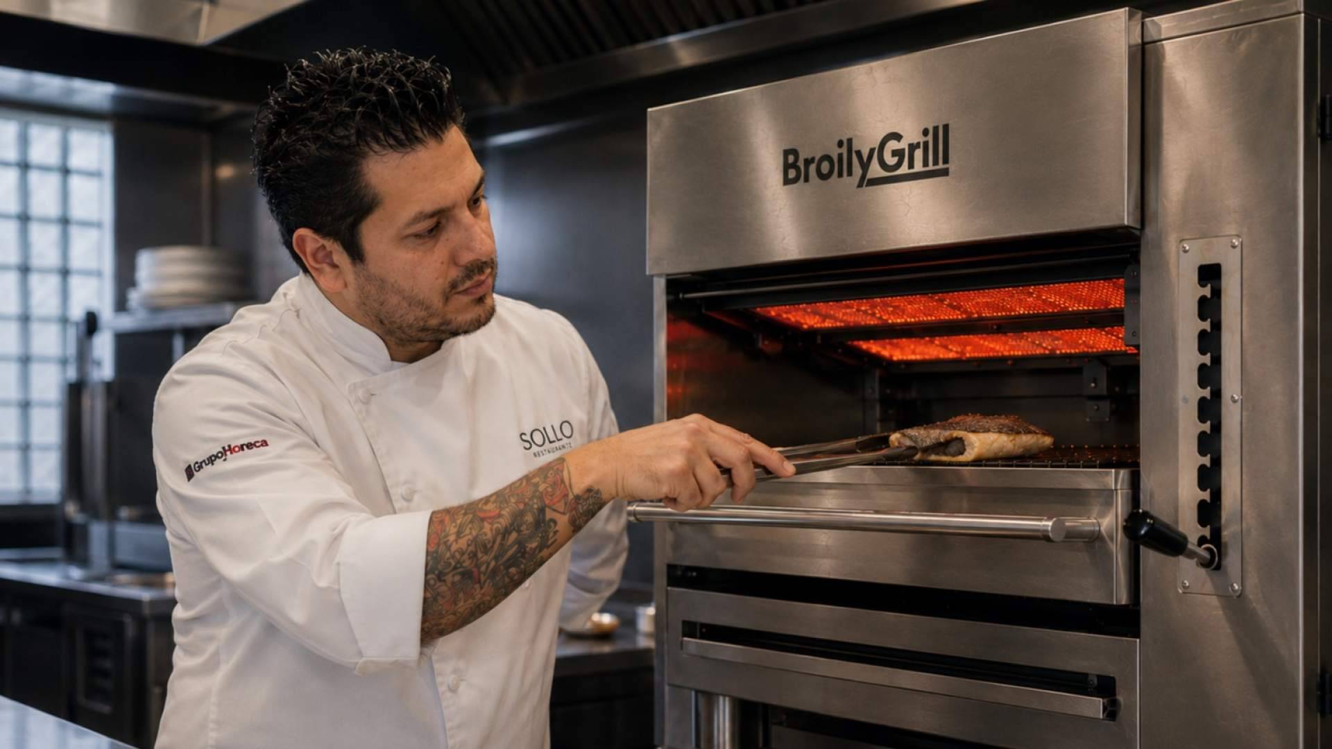 El 'Chef del Caviar' apuesta por BroilyGrill para potenciar la precisión en su cocina Michelin