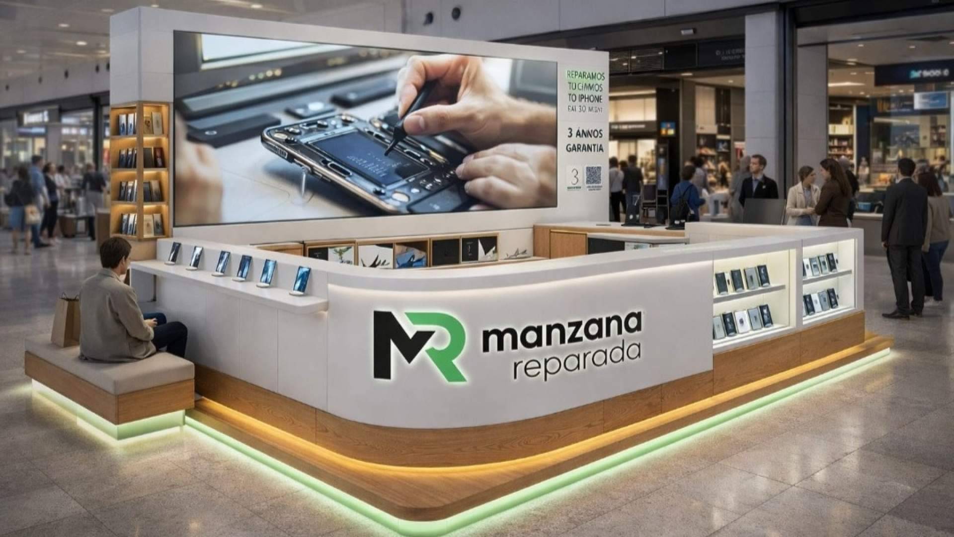 Manzana Reparada aterriza en el Centro Comercial Puerta de Europa