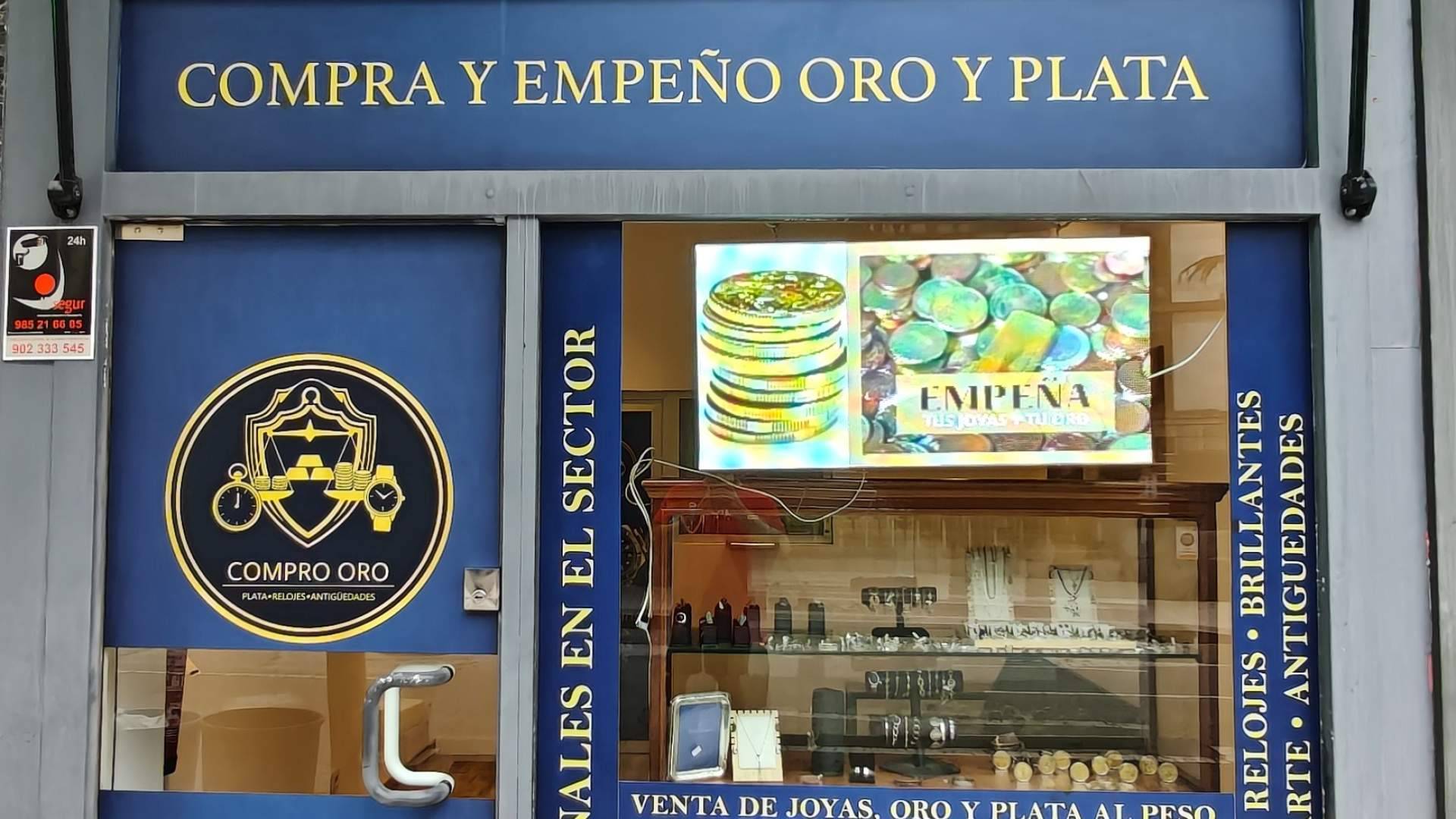 Compro Oro Oviedo elige la calle Independencia para facilitar la tasación directa y sin intermediarios