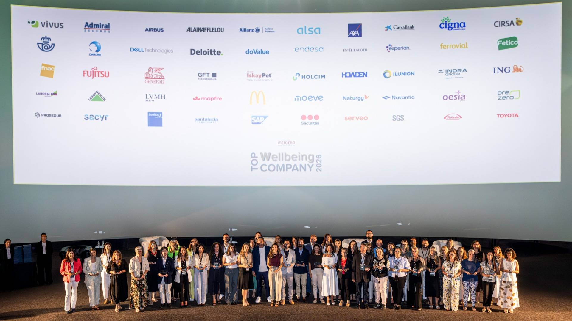 Las cincuenta empresas más comprometidas con Bienestar corporativo reocnocidas por INTRAMA