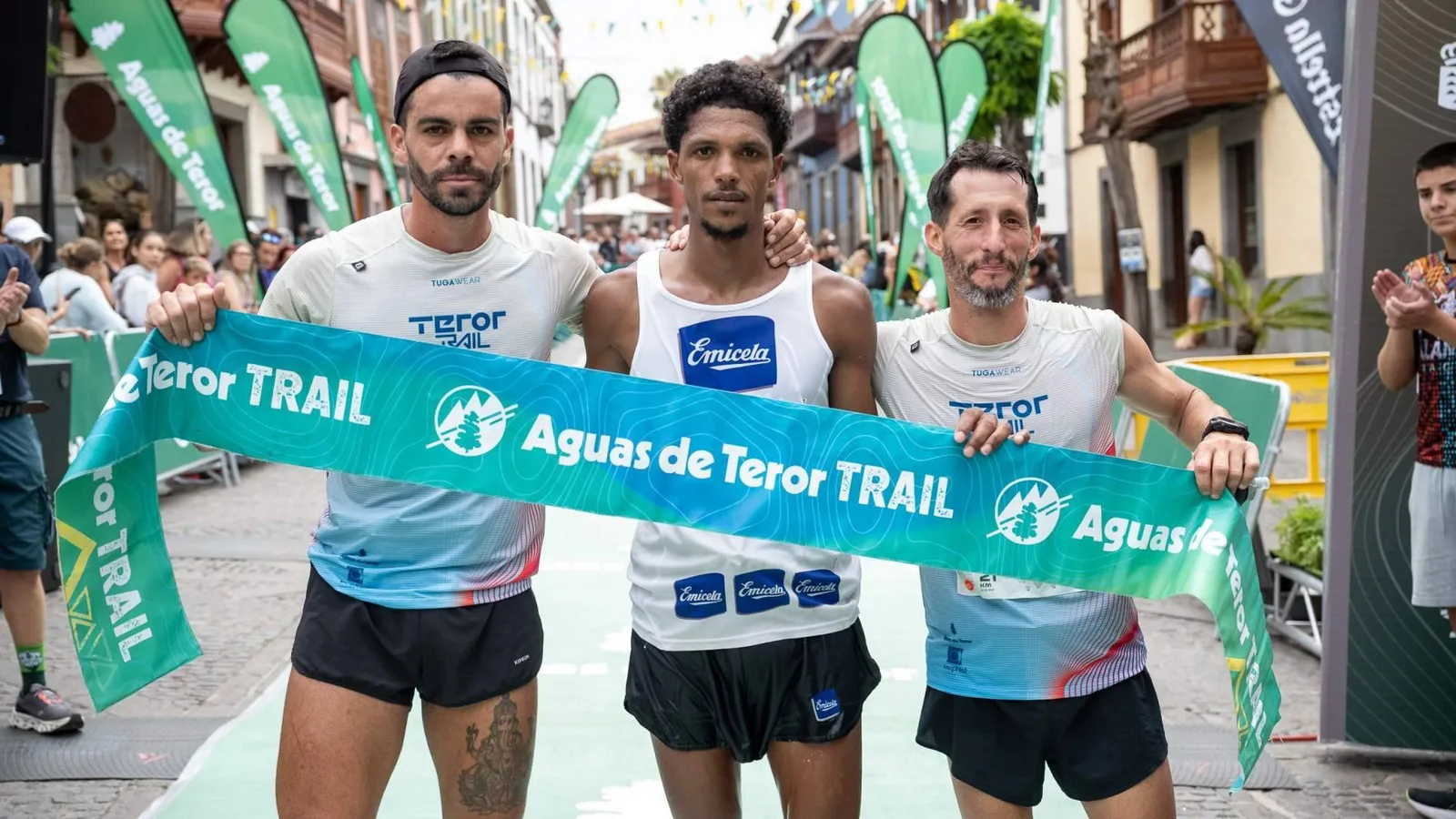 Nelson Alves y Yurena Castrillo dominan una XVI Aguas de Teror Trail con nuevo recorrido
