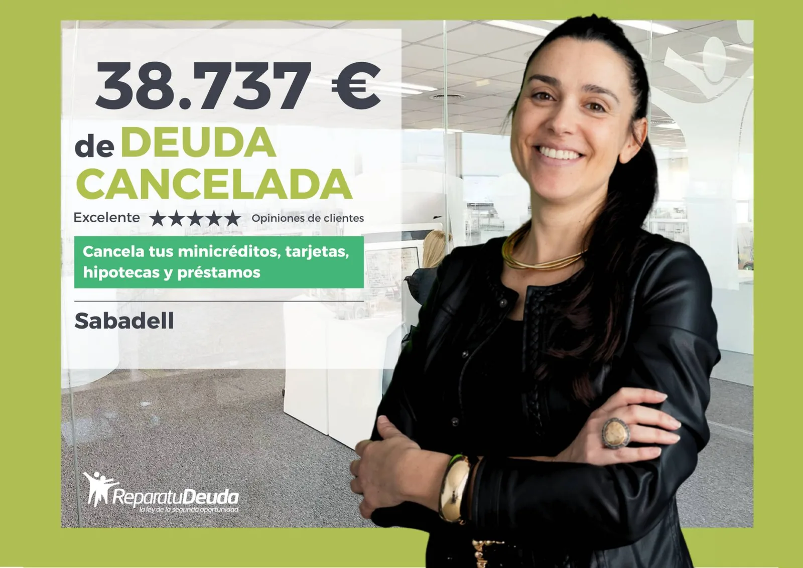 La Ley de Segunda Oportunidad abre una nueva etapa en Sabadell; Repara tu Deuda Abogados resuelve un caso de 38.737 €